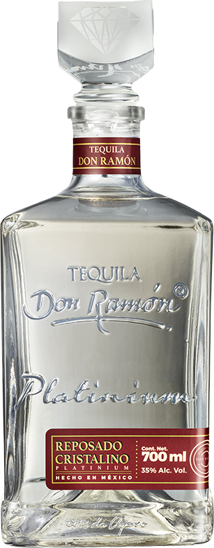 Изображение товара Tequila Don Ramón Reposado Cristalino Platinum 0.7 л.
