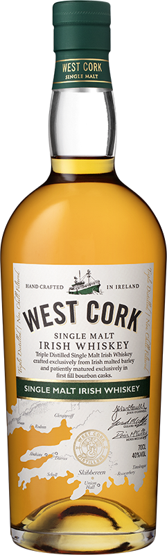 Изображение товара West Cork Single Malt Bourbon Cask 0.7 л.