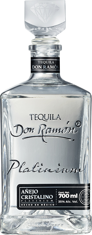 Изображение товара Tequila Don Ramón Añejo Cristalino Platinum 0.7 л.