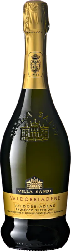 Изображение товара Prosecco, Valdobbiadene, Superiore, Villa Sandi DOCG Extra Dry  0.75 л.