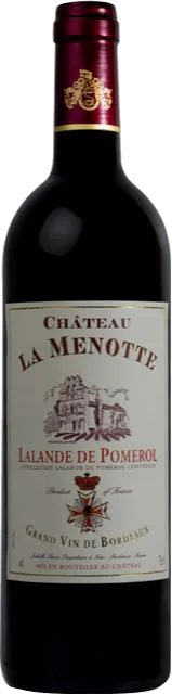Изображение товара Chateau La Menotte, AOC Lalande de Pomerol 2018 0.75 л.