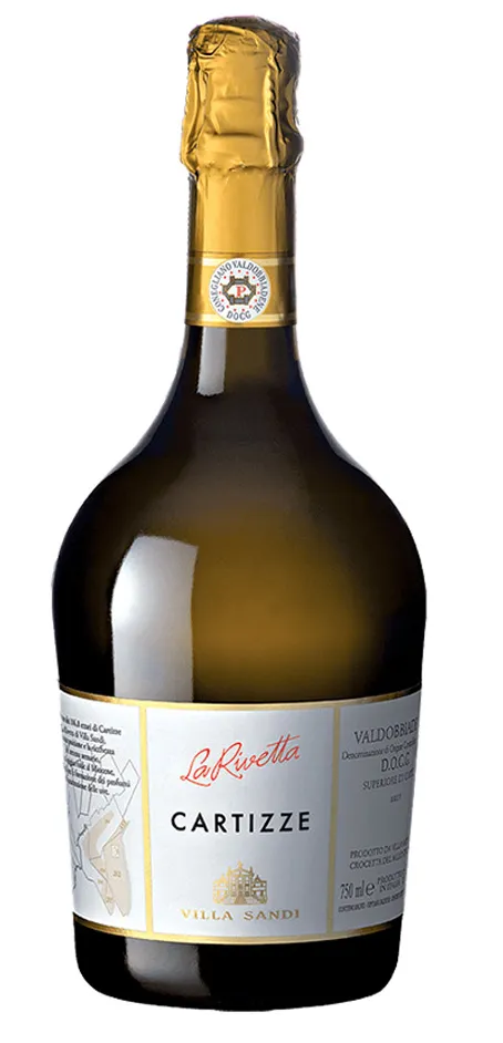 Изображение товара Prosecco, Cartizze, La Rivetta, Valdobbiadene, Villa Sandi DOCG  0.75 л.