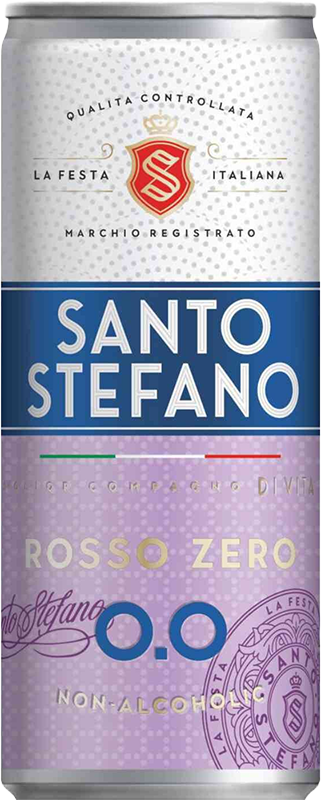 Изображение товара Santo Stefano, Rosso Zero 0.25 л.
