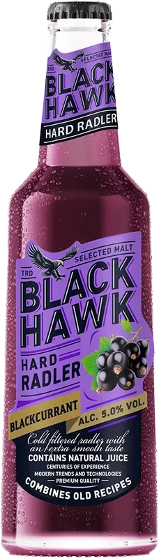 Изображение товара Black Hawk Blackcurrant Flavour 0.44 л.